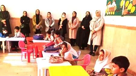 برگزاری پویش کتابخوانی در راستای اجرای برنامه رشد و تکامل دوران ابتدایی کودکی(تاک) در مهدهای کودک شهرستان اسلامشهر 